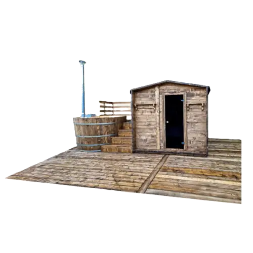 Saună Exterioară Tip Căsuță 3