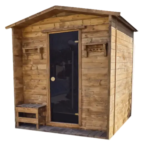 Saună Exterioară Tip Căsuță